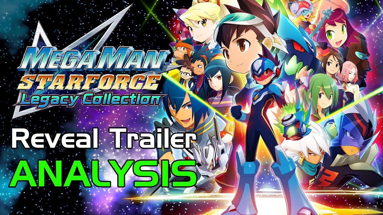 Mega Man Star Force Legacy Collection - Reveal Trailer ANALYSIS (Online, Gameplay, Features, & More)