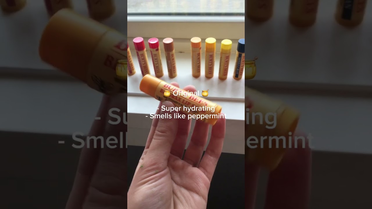 🐝🌺💫 My Top 5 Burt&rsquo;s Bees Lip Balms 💫🌺🐝