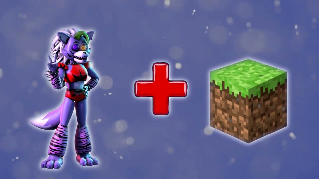 Montgomery Gator + Freddy, Roxy in Minecraft / FNAF ANIMATION / Five Nights at Freddy's / #67