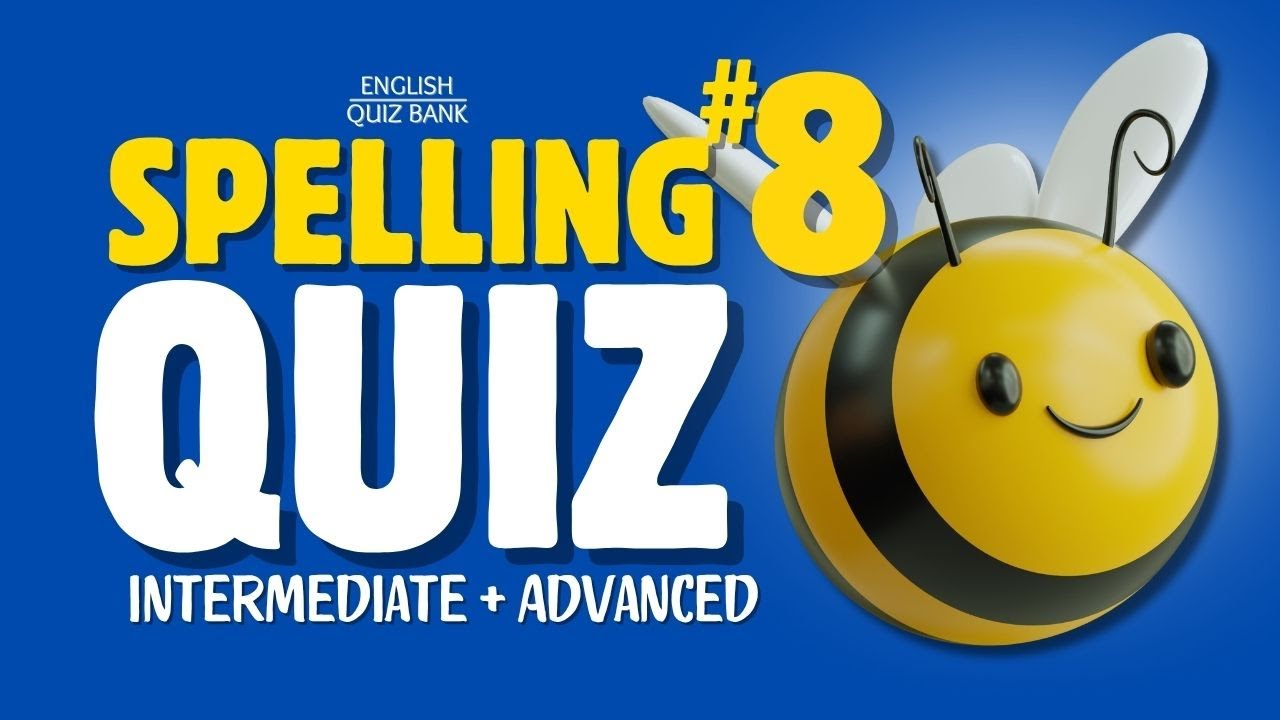 English Spelling Quiz 8 | Test Your Spelling Skills #englishspellingquiz  #testyourenglishlevel