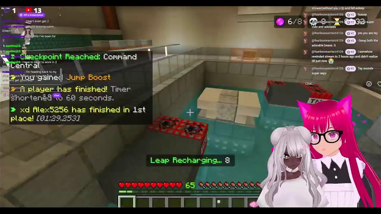 Quests with Puppy 2! - Minecraft - (Day 49) Catgirl Cozy Stream