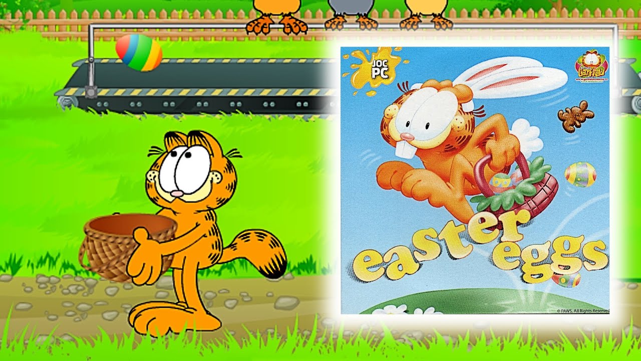 Easter Eggs (Obscure Romanian Garfield Game #1)