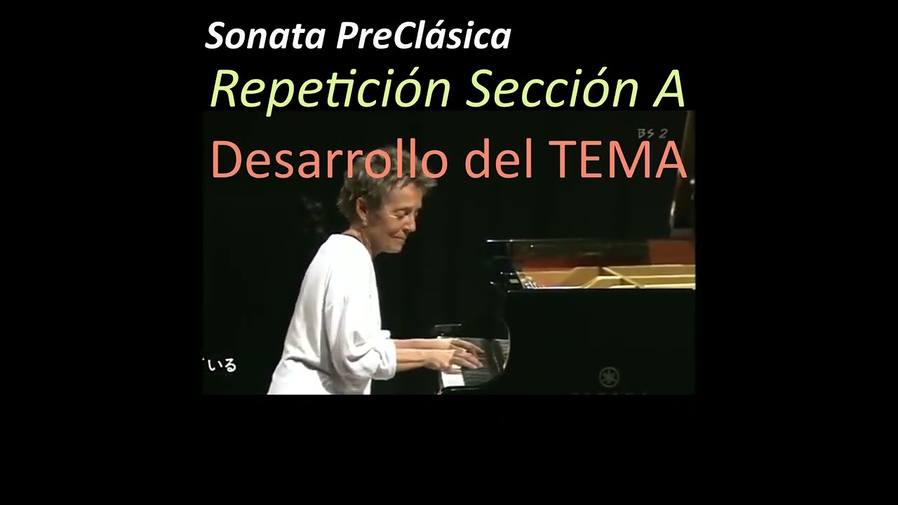 Curso Pasión por la Música, Domenico SCARLATTI k208  ESTRUCTURA SONATA PreClásica
