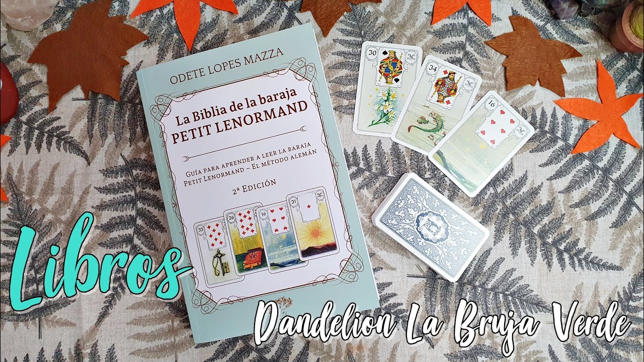 La biblia de la baraja Petit Lenormand, de Odete Lopes Mazza, Libro del mes septiembre 2024