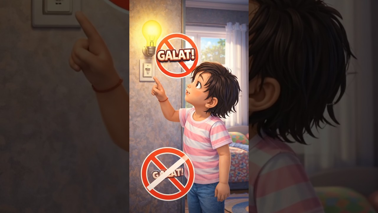 Light Band Karo 💡 | Good Habit 🌈 | Kids Short