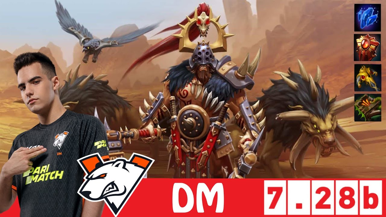 [DOTA 2] VP.DM the BEASTMASTER [OFFLANE] [7.28B]