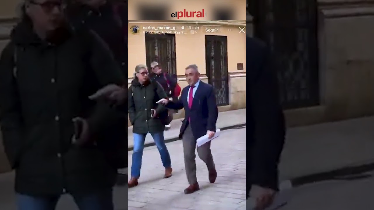 Mazón sube una story con ‘La perla’ de Rosalía en mitad de “la 13/14” con Vilaplana