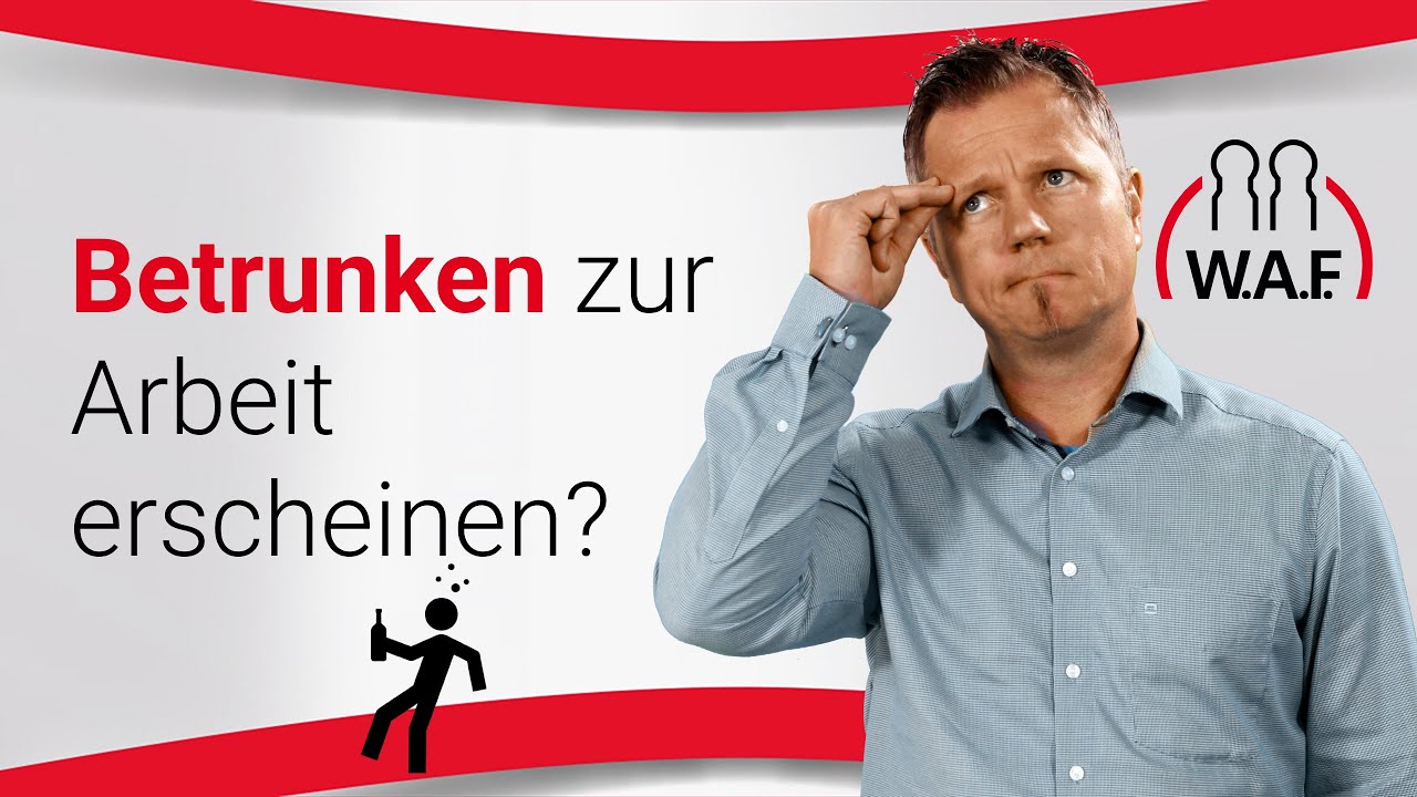 Betrunken zur Arbeit erscheinen? | Betriebsrat Video