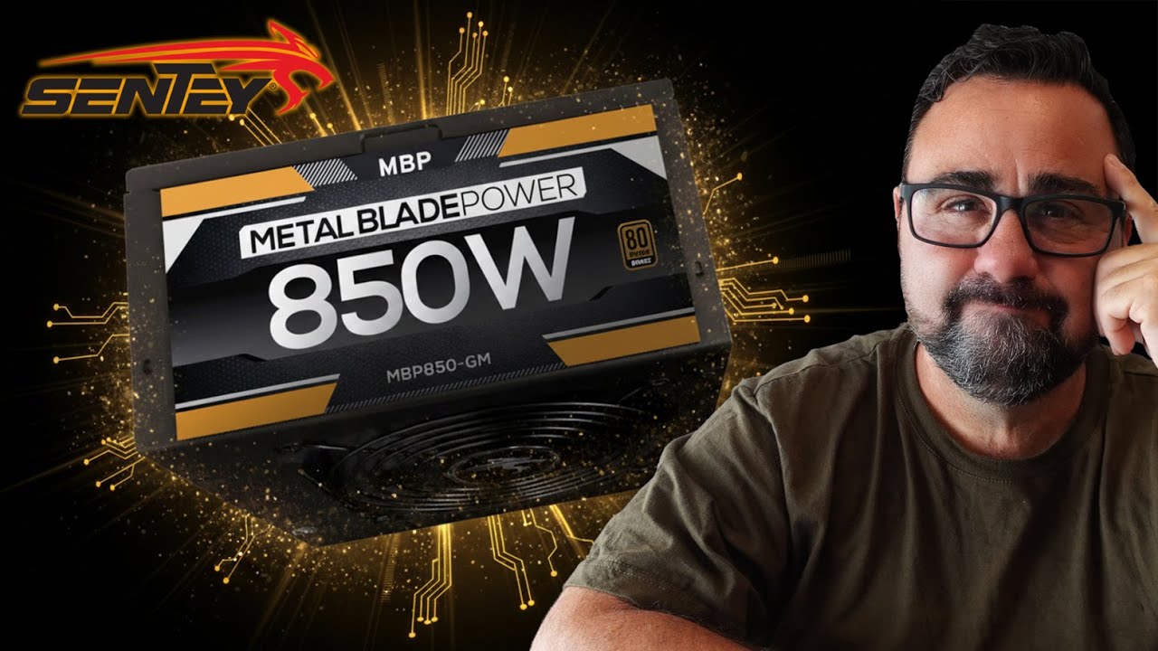 Te enseño como instalar tu fuente - Sentey Metal Blade Power 850w