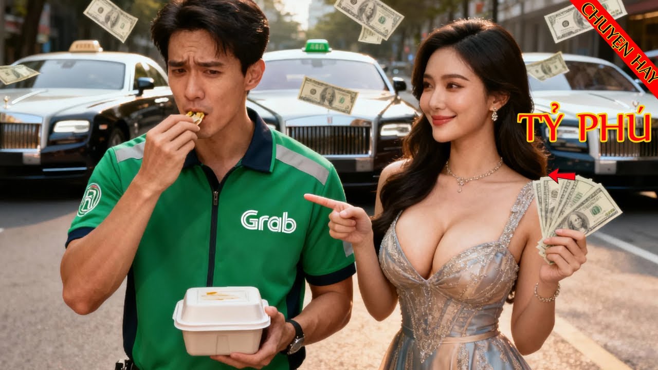 Anh Grab Nghèo Và Người Khách Trẻ Tự Khoe Cuộc Sống Giàu Sang – Nhưng Cái Kết Khiến Ai Cũng Nghẹn