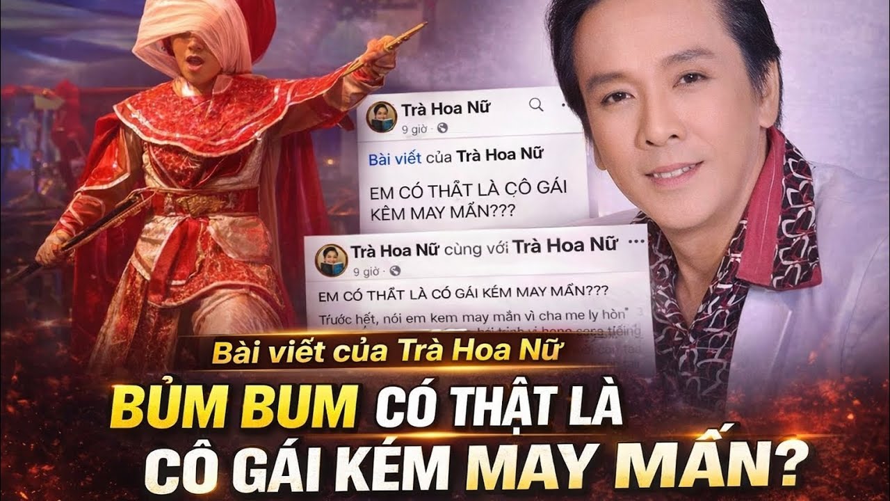 Bài viết của Trà Hoa Nữ Bum có thật sự kém may mắn 