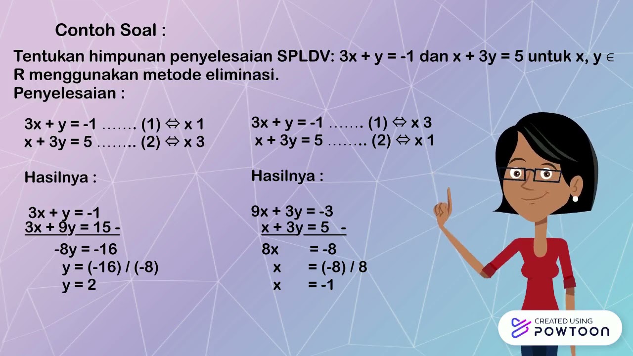 Metode Eliminasi