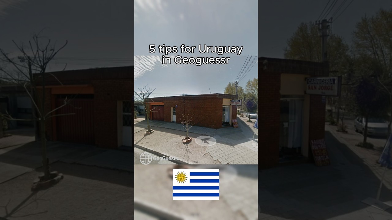5 Geoguessr tips for Uruguay #geoguessr #geography #country