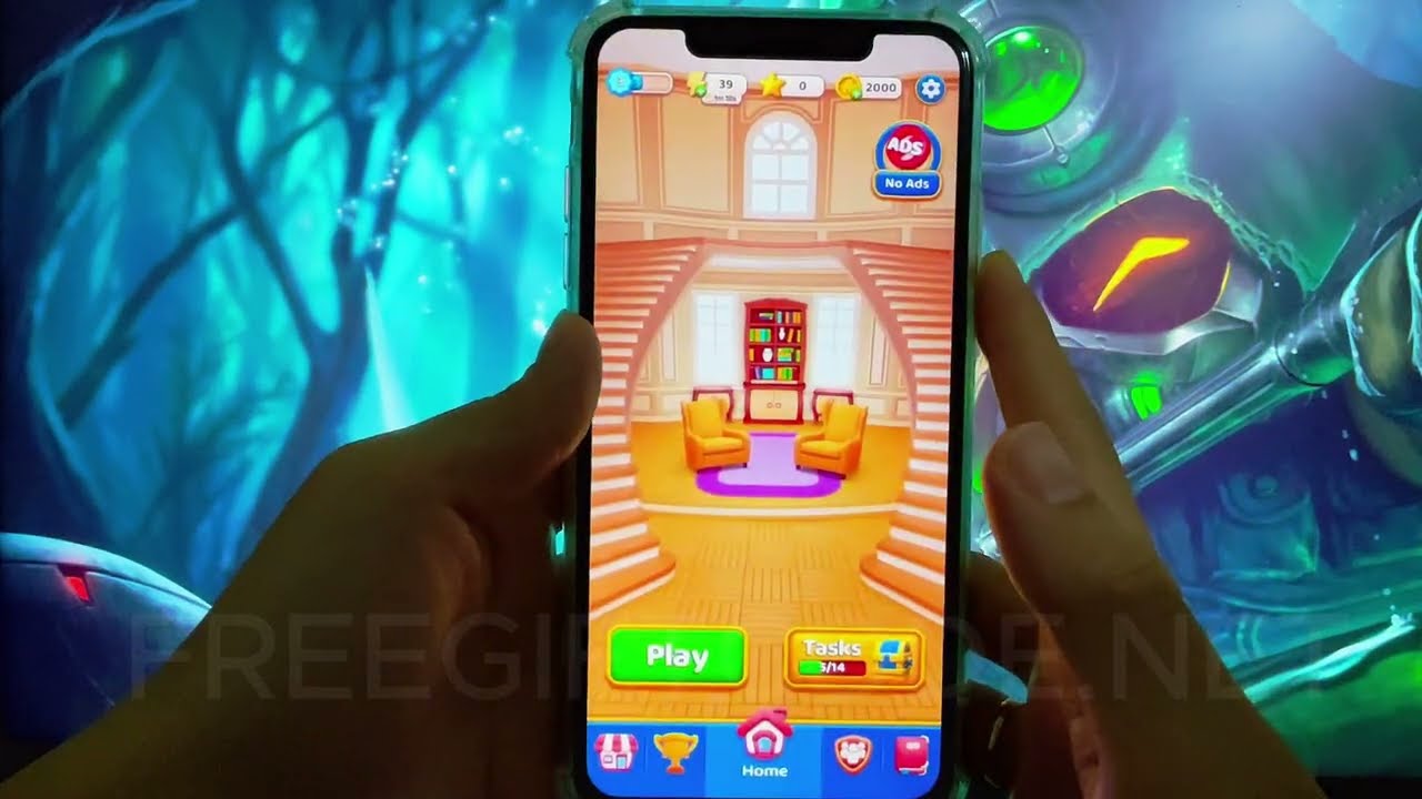 🏠✨ Mergedom Home Design MOD 2025 &ndash; Free Stars & Unlimited Renovations ✨🏠