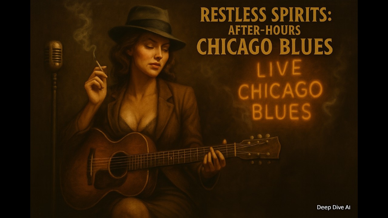 Restless Spirits: After-Hours Chicago Blues Jam (Full 16-Track Album 90 minutes )