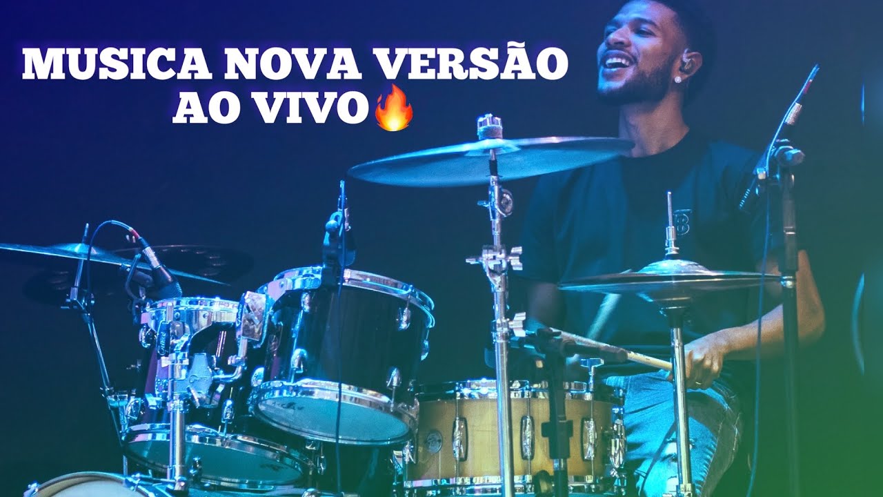 Matheus Falc&atilde;o #DRUMCAM - Vai ter vida a&iacute; (Nova m&uacute;sica Midian lima)