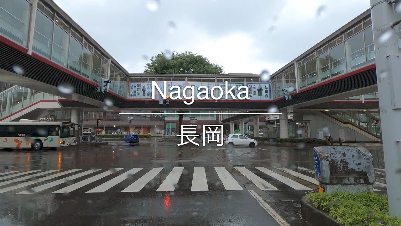 [4K] Nagaoka 長岡 [Niigata 新潟] [Drive ドライブ] 