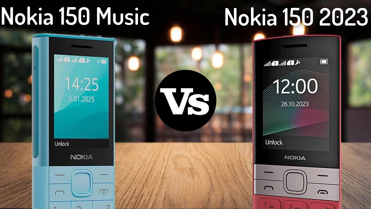 Nokia 150 Music vs Nokia 150 2023