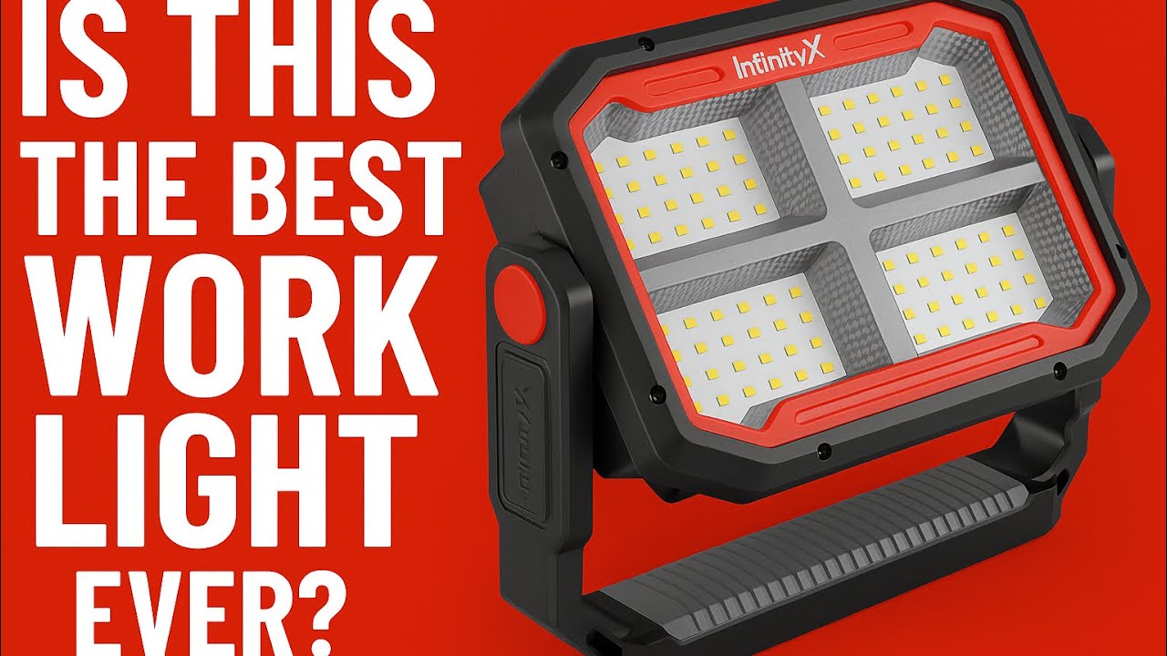 Infinity X1 Solar Powered Work Light Review