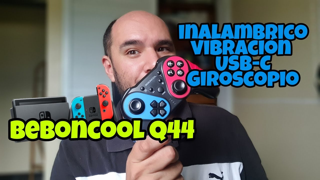 BEBONCOOL Wireless NS Controller | Q44 | el control q lo tiene todo | Inalambrico  USB-C  Vibracion