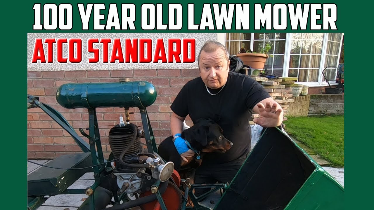 100 Year Old Atco Standard Lawnmower Won't Start