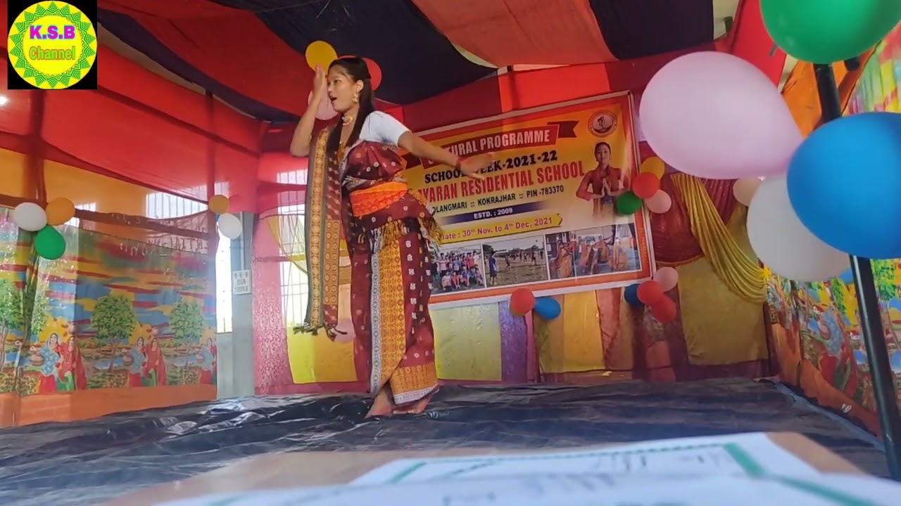 GAODAANG OKHAFWR - Rongjali Basumatary  From AR School # Kokrajhar#