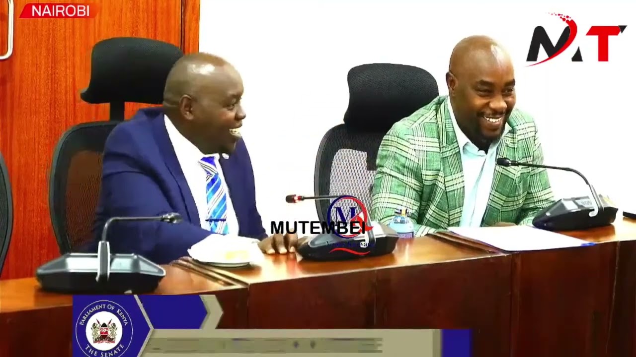 WATCH DRAMA AFTER NATEMBEYA APPEARS INFRONT OF SENATE TO ANSWER QUESTIONS!!
