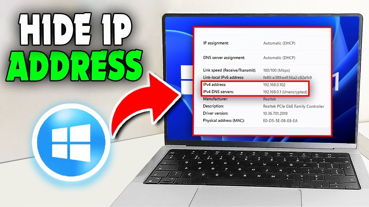 Jak ukryć adres IP w systemie Windows 11 (2026)