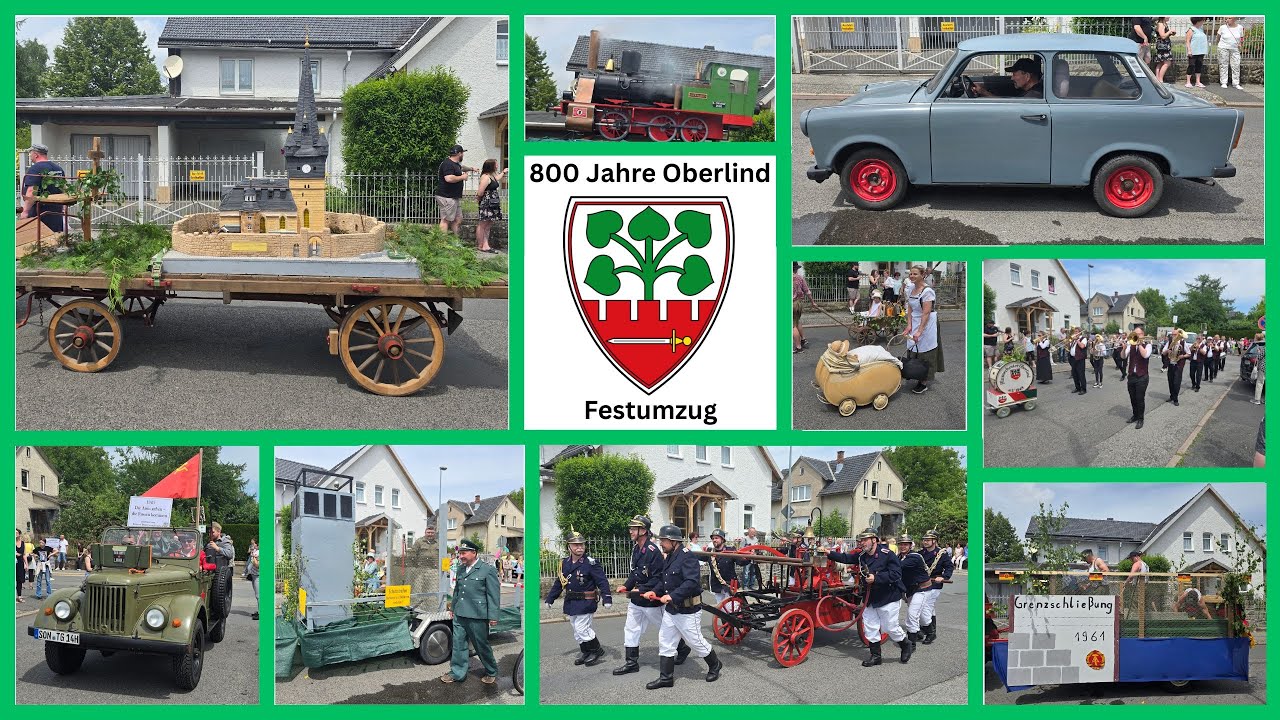 800 Jahre Oberlind - Der Historische Festumzug