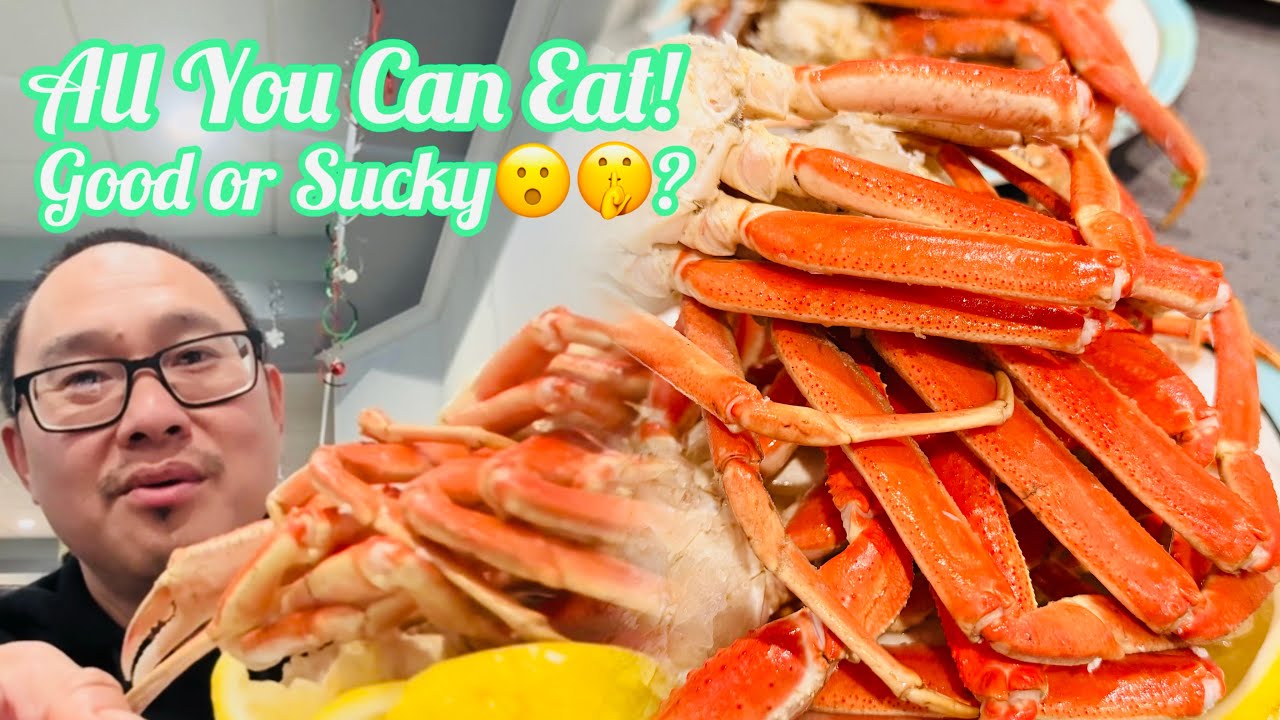 ALL YOU CAN EAT CRAB LEGS SEAFOOD & SUSHI BUFFET @ GOHAN AYCE BUFFET IN TRACY CA!