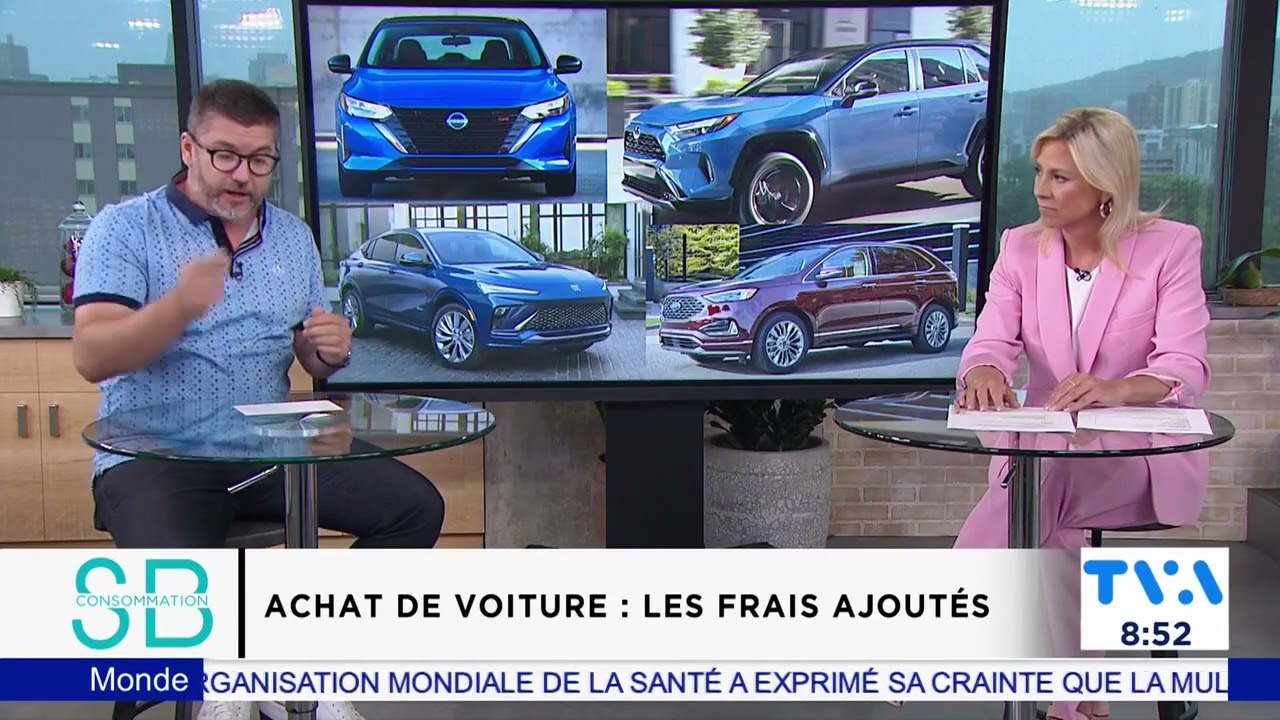 Les frais ajoutés lors de l'achat d'un nouveau véhicule