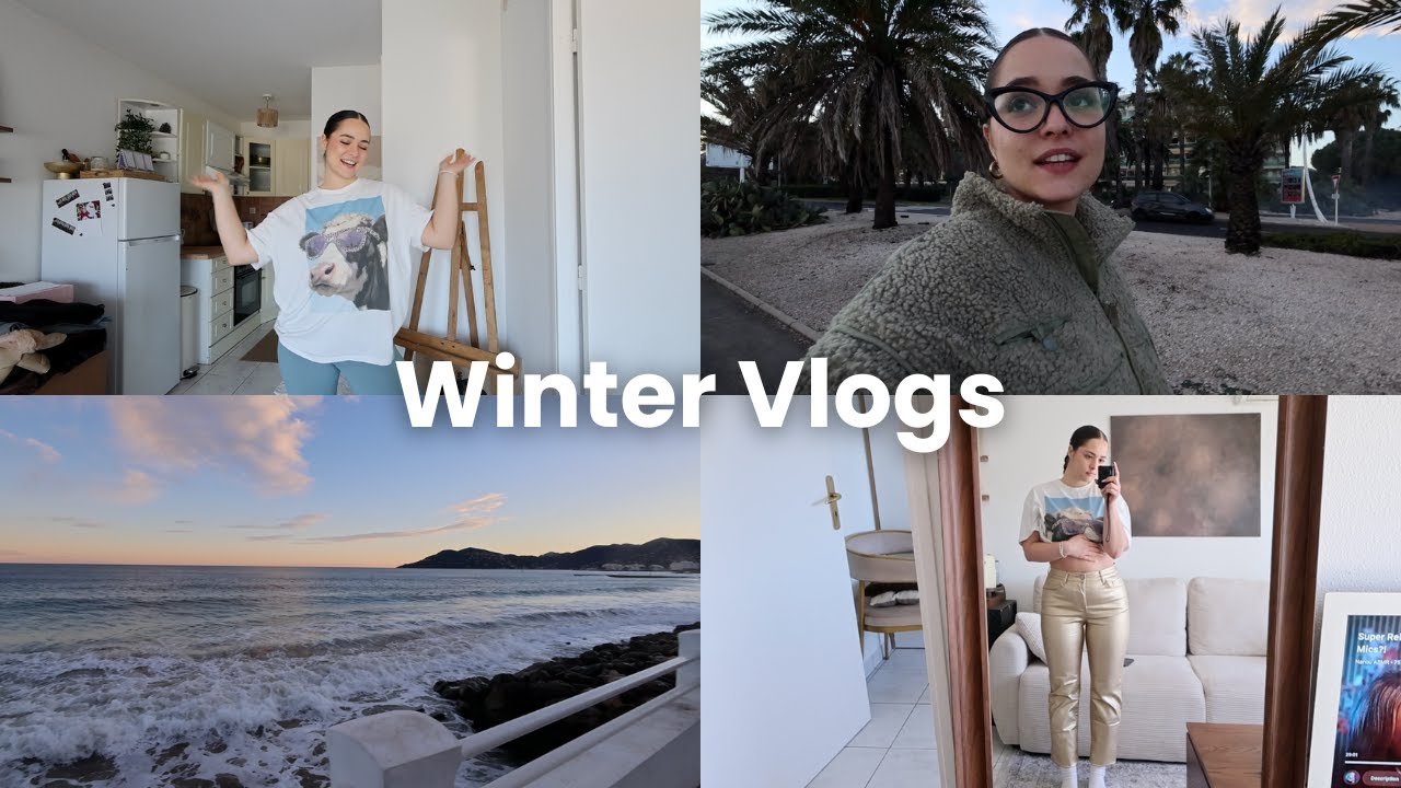 A Slow Winter Day | Beach Walk, Errands & Cooking | Winter Vlogs