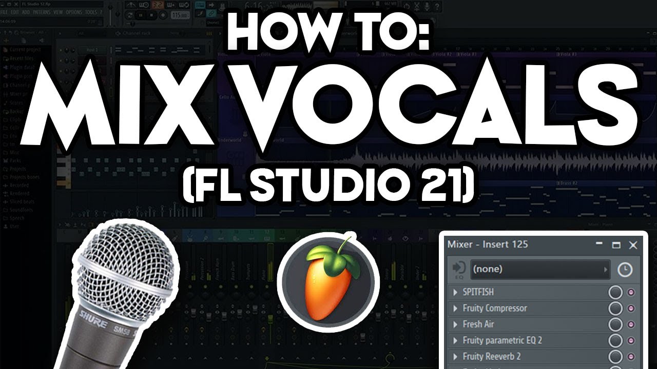 How to MIX VOCALS in FL Studio (2025 - Free Plugins Only)