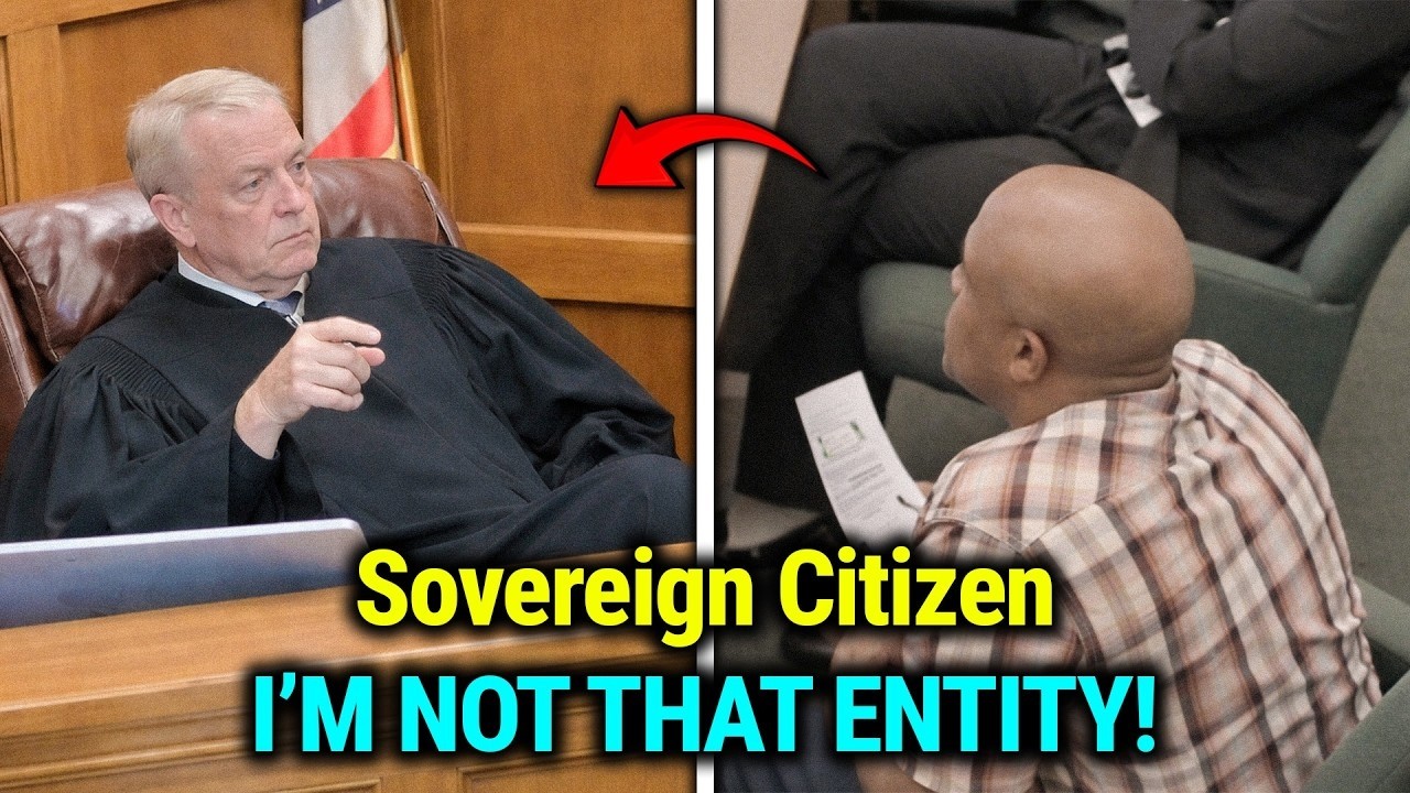 “I’m Not That Entity!” Sovereign Citizen Tries Jurisdiction Trick in Court