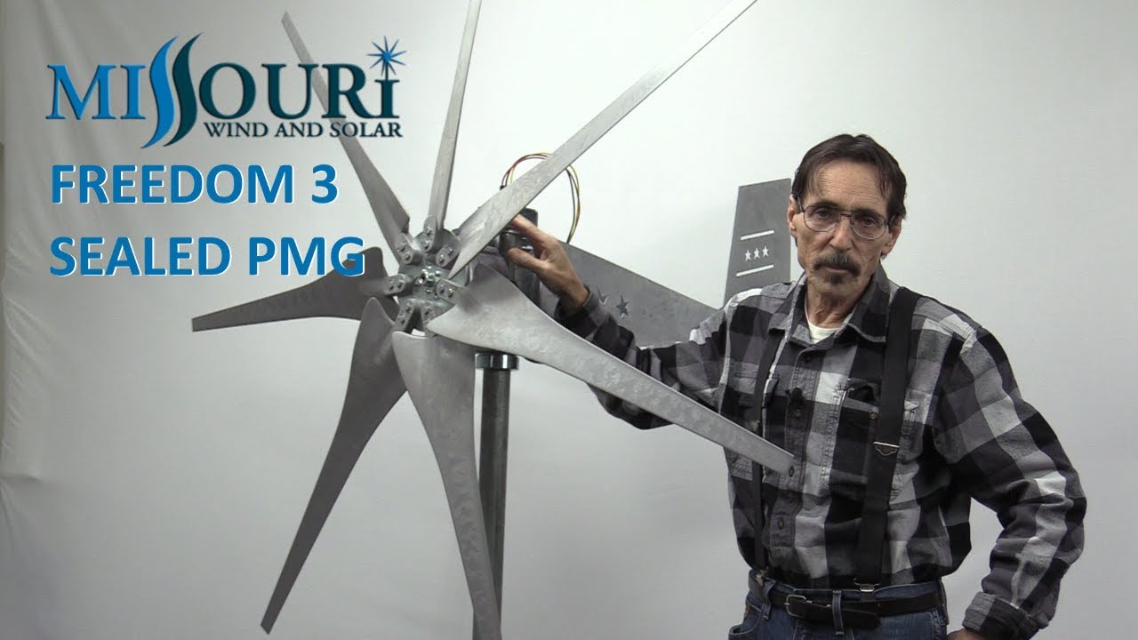 Freedom 3 Sealed PMG for Desert, Land or Sea | Missouri Wind and Solar