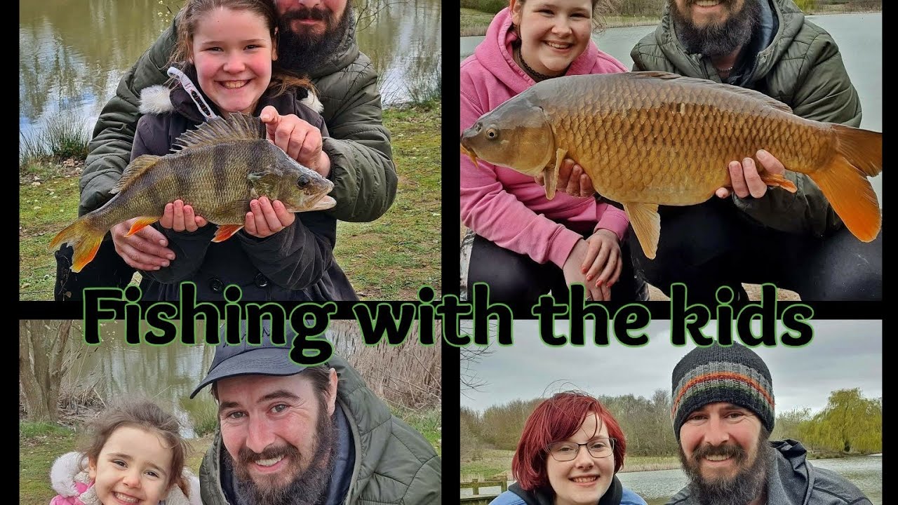 Fishing with the kids, new Pbs and big Perch