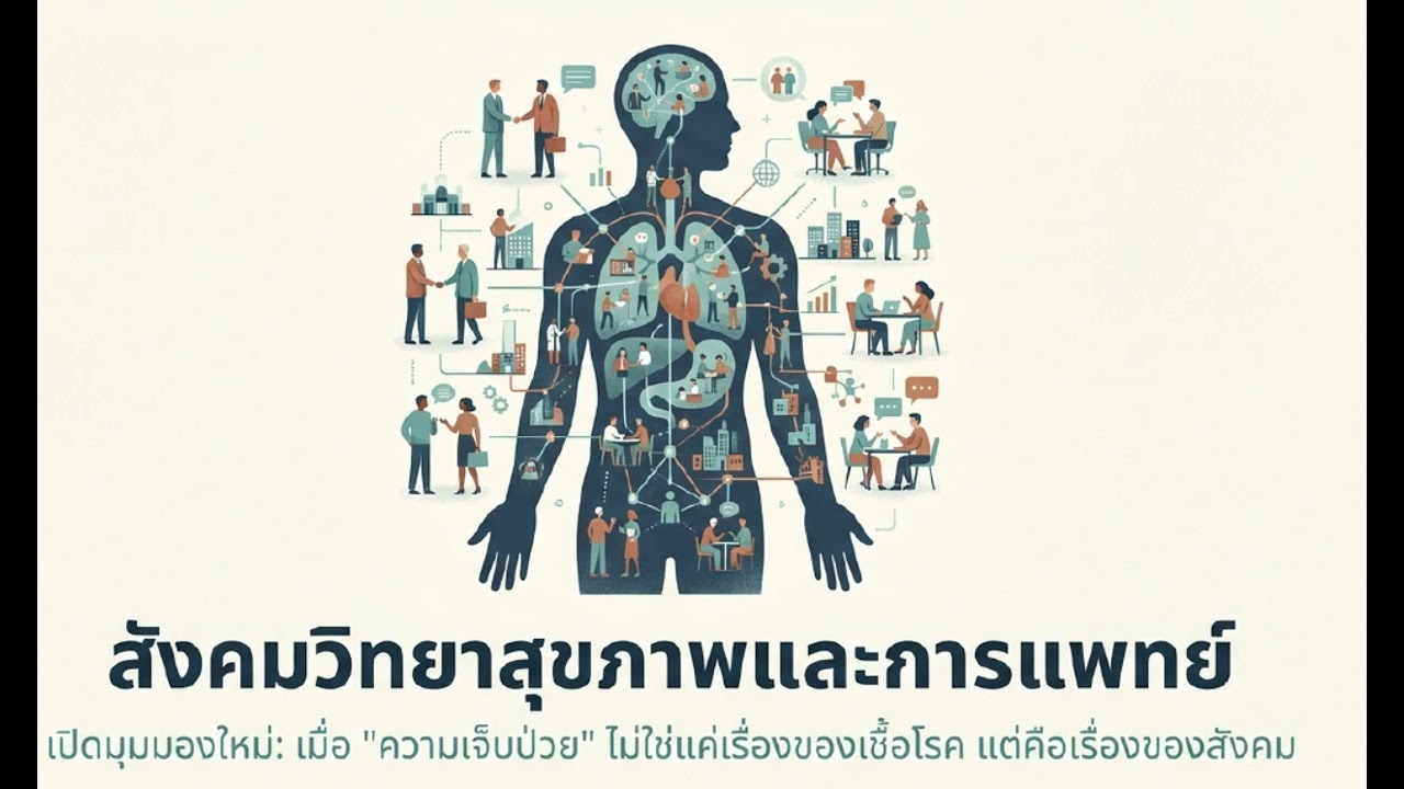 สังคมวิทยาสุขภาพและการแพทย์ : เมื่อสังคมสร้างโรคและกำหนดความตาย PODCAST