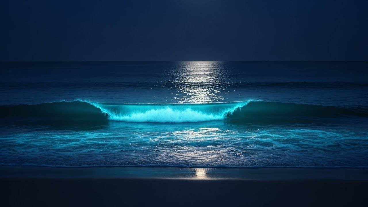 BEST Night Ocean Waves LIVE 🌙 Deep Sleep Sound Therapy