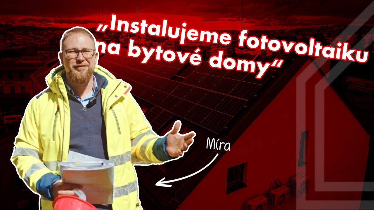 Fotovoltaika pro bytové domy – jak probíhá instalace a co přináší 🌞| Revitalizace bytovek | IP Polná