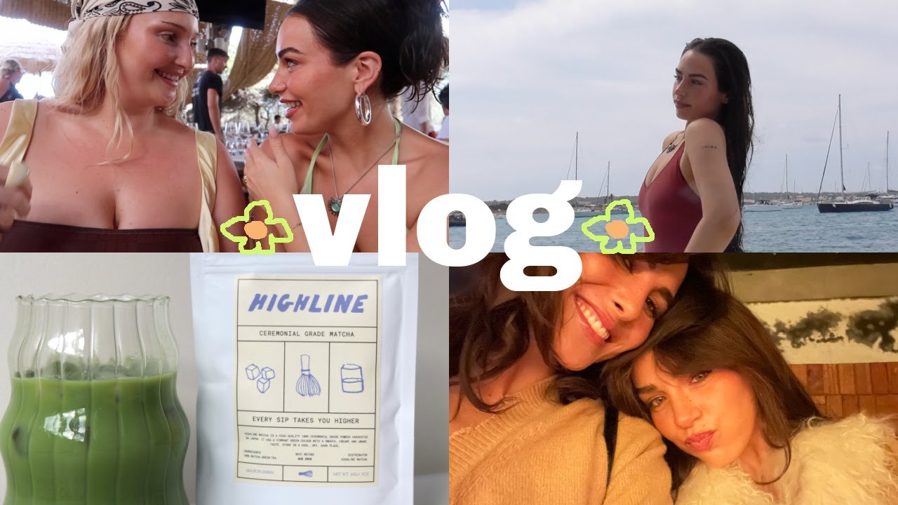 VLOG Ibiza, Paris & Launching my Matcha !!!