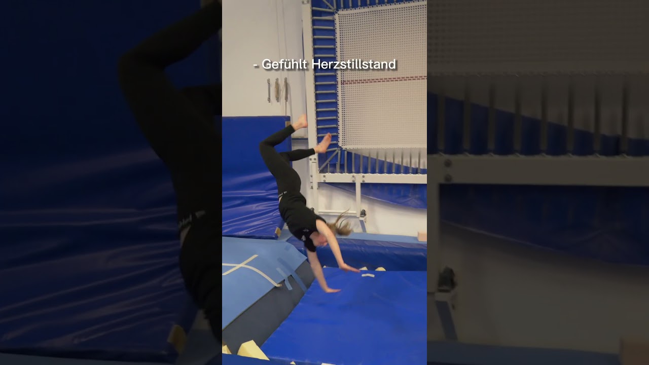 Ich BEWERTE meine lustigsten TURN FAILS #salto #trampolin