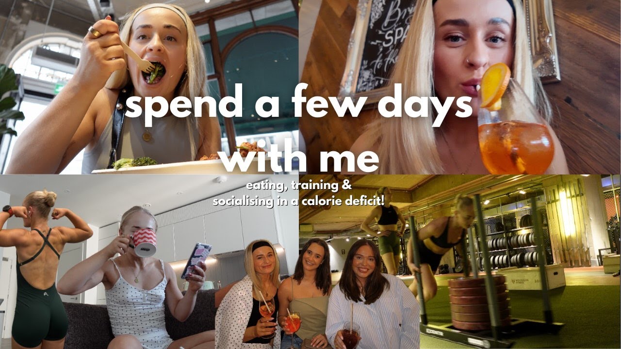 3 days of eating, training & socialising whilst in a calorie deficit! [doubles HYROX workout]