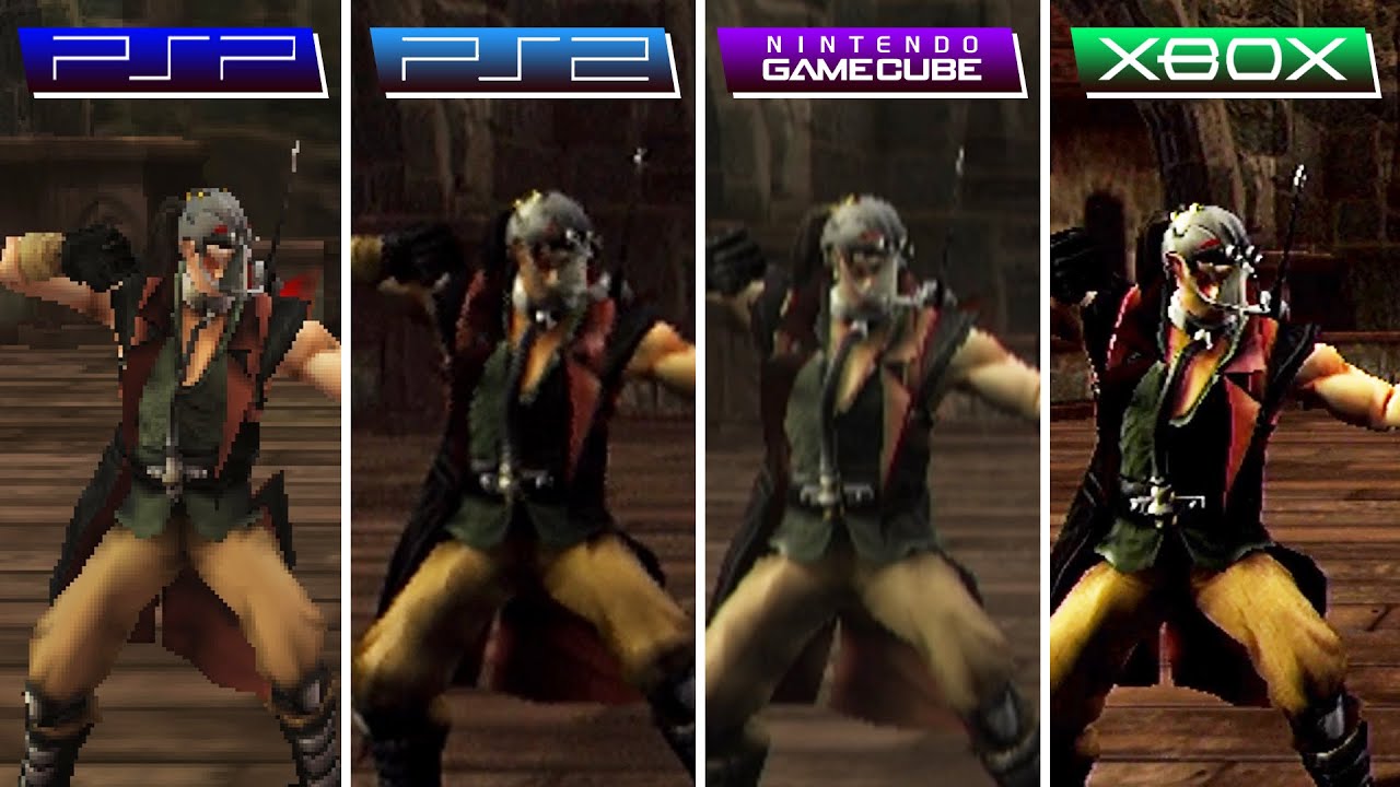 Mortal Kombat Deception (2004) PSP vs PS2 vs GameCube vs XBOX (Which One is Better?)