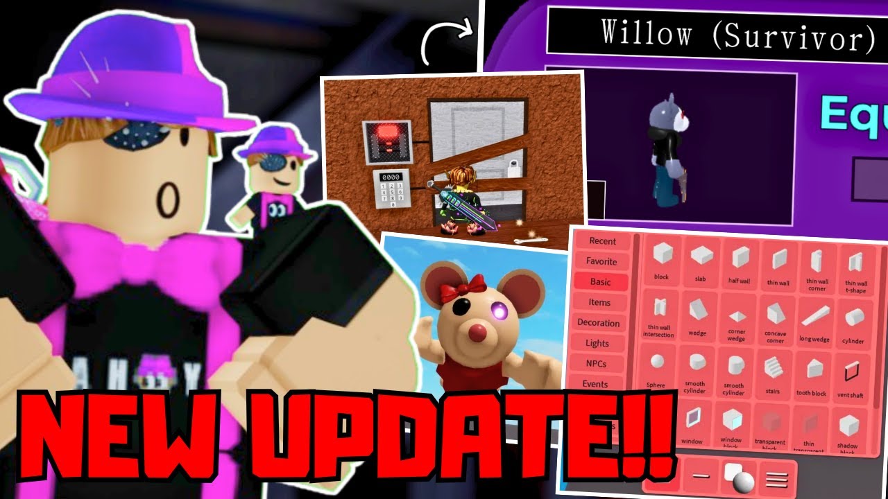 NEW PIGGY UPDATE OUT NOW.. + EVERYTHING NEW IN THE UPDATE.. | PIGGY UPDATE LIVE 🔴