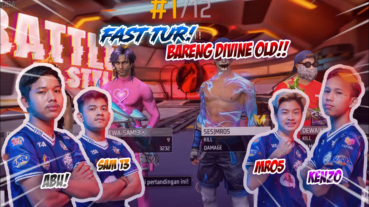 KETIKA DIVINE OLD COMEBACK IKUT TOURNAMENT AUTO NGAMUK KILL BANYAK!!!