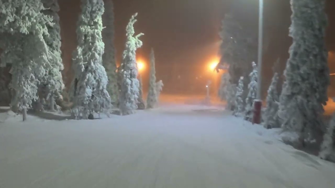 Ruka by night