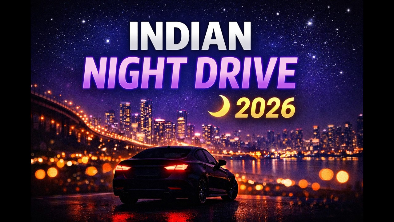 Indian Night Drive Music 🌙 Bollywood Chill & EDM Mix | Late Night Playlist 2026 (No Copyright)