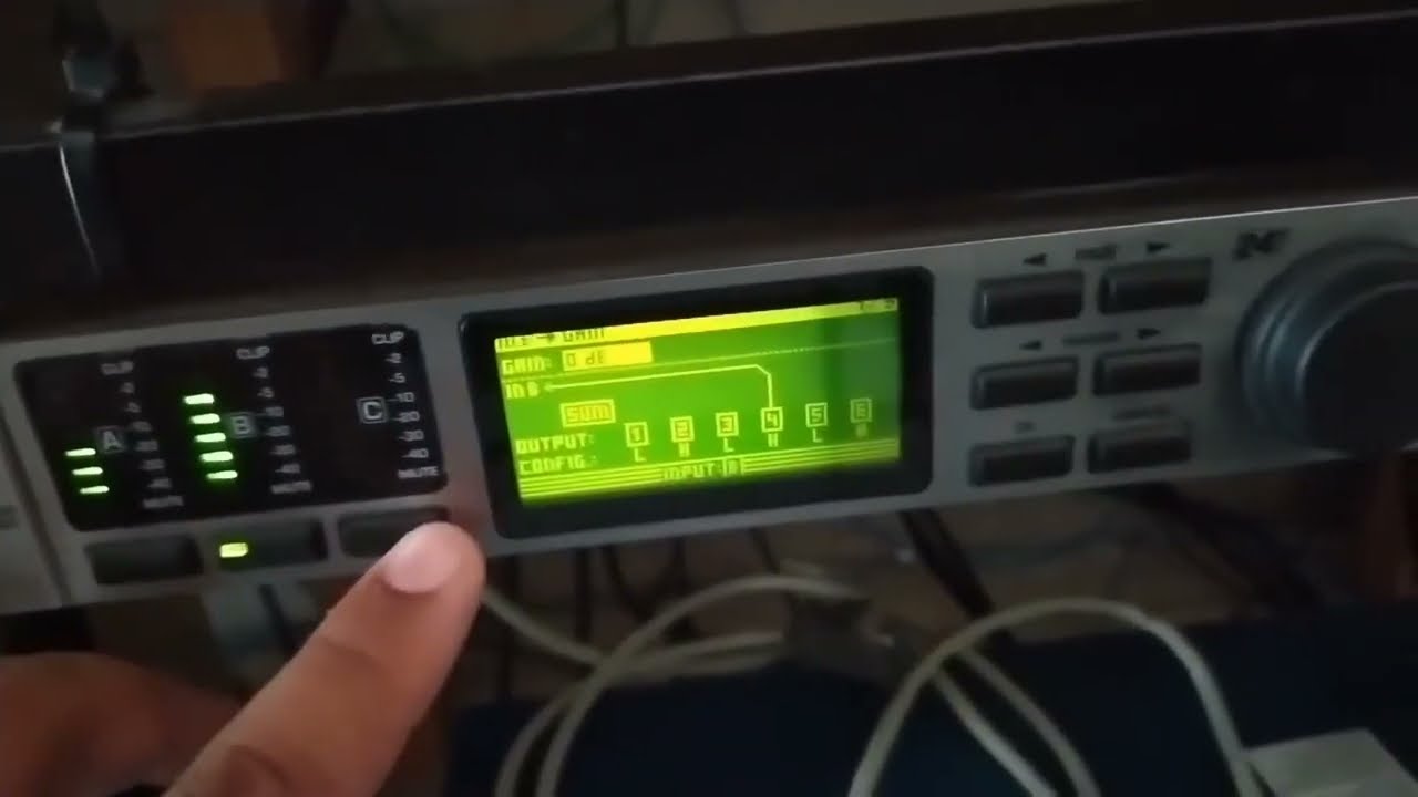 Teste Crossover Digital Behringer Dcx 2496 Ultradrive Pro