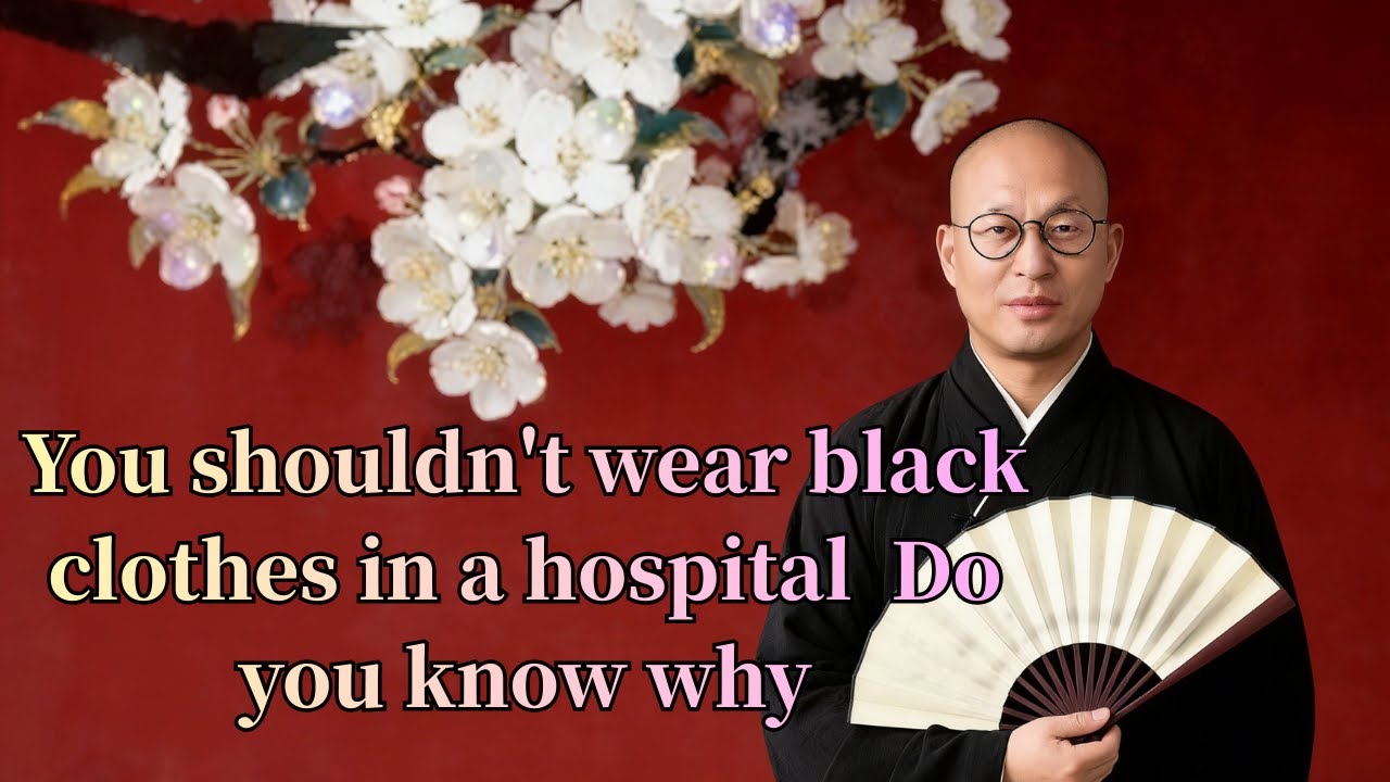 You shouldn't wear black clothes in a hospital  Do you know why feng   Shui