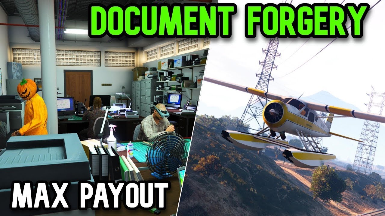 Easy Money in GTA Online 💵 | Document Forgery Factory MAX PROFIT💰
